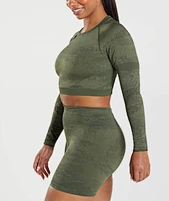 cross back crop top